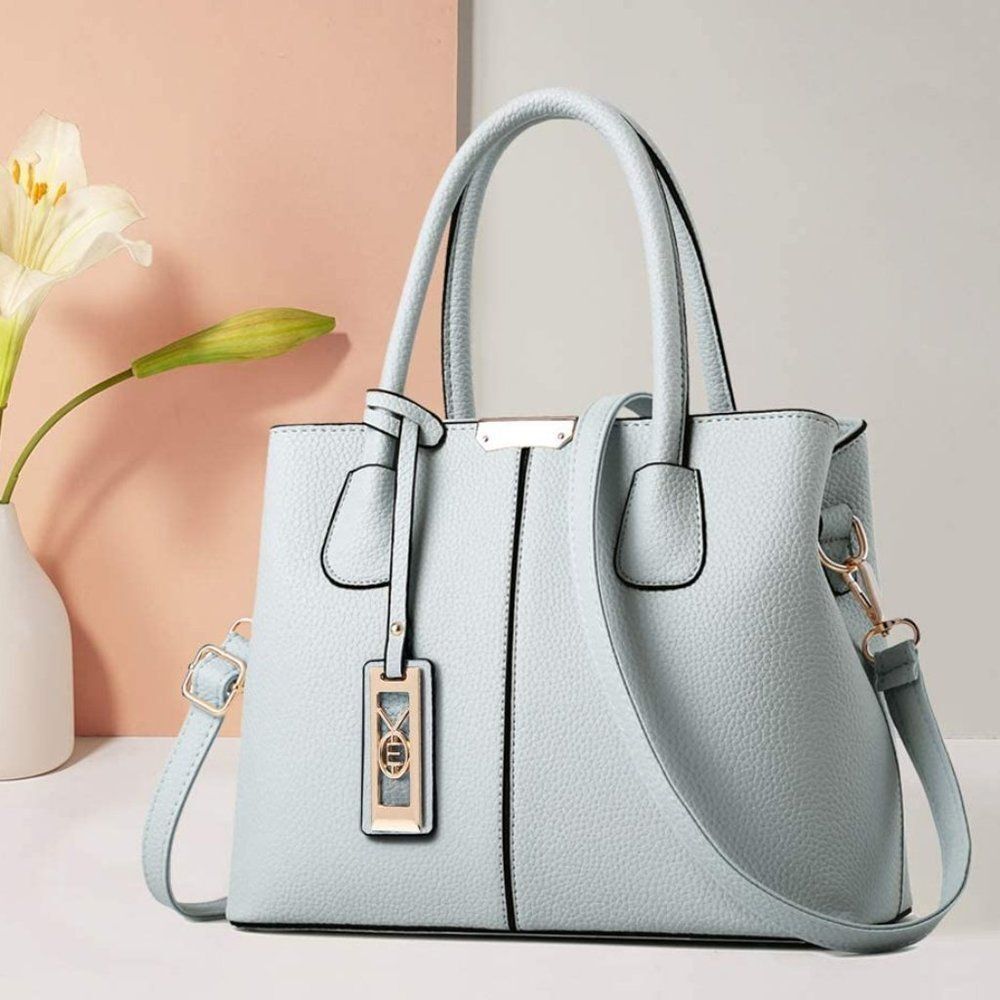 IIL PU Leather Purses-C Light Grey